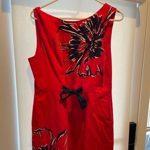 Red Lilly Pulitzer dress